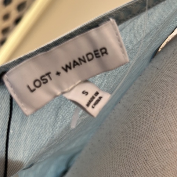 New! Lost and Wander small chambaray dress. - Picture 4 of 8